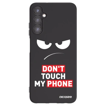 Picasee silikónový čierny obal pre Samsung Galaxy A05s A057G - Angry Eyes - Transparent