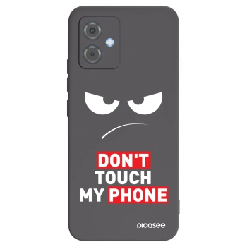 Obal pre Motorola Moto G14 - Angry Eyes - Transparent