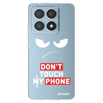 Picasee silikónový prehľadný obal pre Xiaomi 14T Pro - Angry Eyes - Transparent