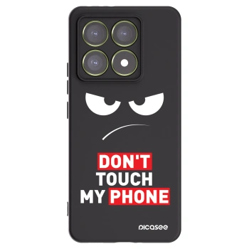 Picasee silikónový čierny obal pre Xiaomi 14T - Angry Eyes - Transparent
