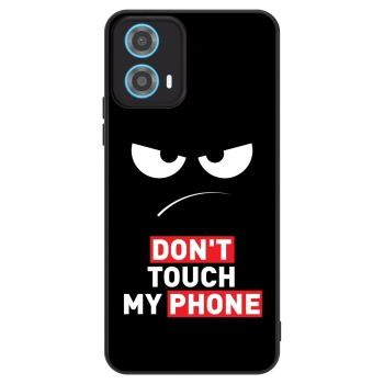 Obal pre Motorola Moto G34 5G - Angry Eyes - Transparent