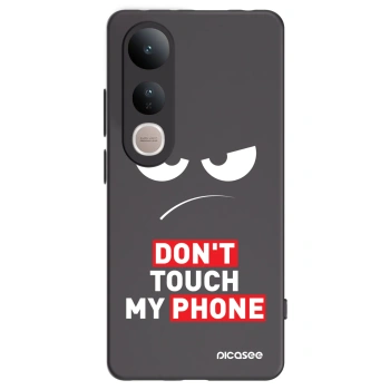 Picasee silikónový čierny obal pre Vivo V50 Lite 5G - Angry Eyes - Transparent