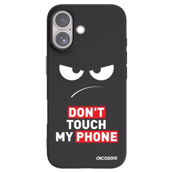 Picasee silikónový čierny obal pre Apple iPhone 17 - Angry Eyes - Transparent