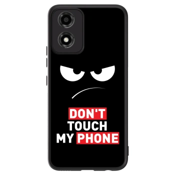 Obal pre Motorola Moto E14 - Angry Eyes - Transparent
