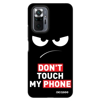 Obal pre Xiaomi Redmi Note 10 Pro - Angry Eyes - Transparent