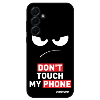 Obal pre Samsung Galaxy A55 5G A556B - Angry Eyes - Transparent