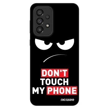 Obal pre Samsung Galaxy A33 5G A336 - Angry Eyes - Transparent