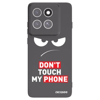 Picasee silikónový čierny obal pre Motorola Edge 60 Pro - Angry Eyes - Transparent