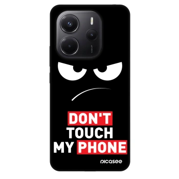 Obal pre Xiaomi Redmi Note 14 4G - Angry Eyes - Transparent