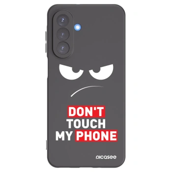 Picasee silikónový čierny obal pre Samsung Galaxy A17 5G - Angry Eyes - Transparent