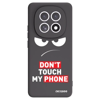Picasee silikónový čierny obal pre Xiaomi Redmi Note 15 - Angry Eyes - Transparent