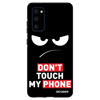 Obal pre Samsung Galaxy S20 FE - Angry Eyes - Transparent
