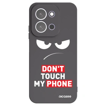 Picasee silikónový čierny obal pre Xiaomi Redmi 15C 5G - Angry Eyes - Transparent