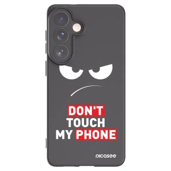 Picasee silikónový čierny obal pre Samsung Galaxy S26+ - Angry Eyes - Transparent
