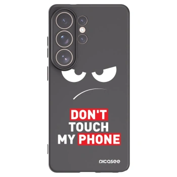Picasee silikónový čierny obal pre Samsung Galaxy S26 Ultra - Angry Eyes - Transparent