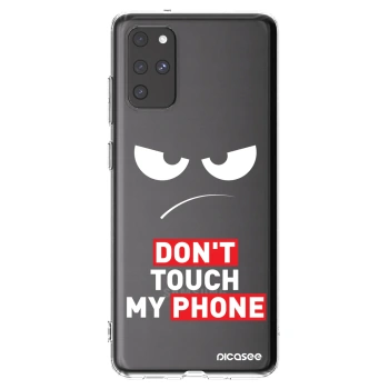 Picasee silikónový prehľadný obal pre Samsung Galaxy S20+ G985F - Angry Eyes - Transparent