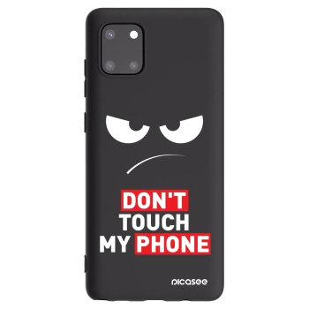Obal pre Samsung Galaxy Note 10 Lite N770F - Angry Eyes - Transparent