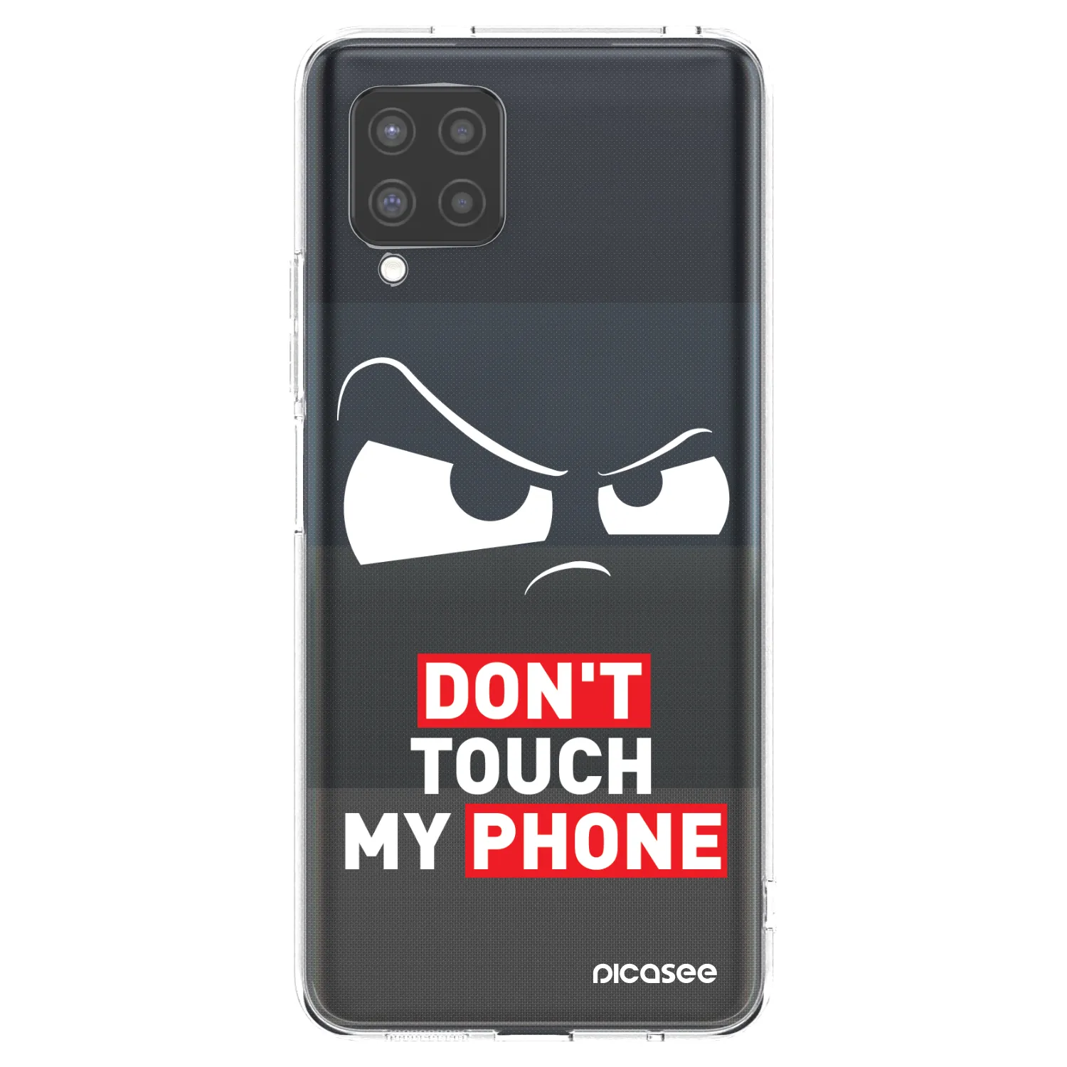 Picasee silikónový prehľadný obal pre Samsung Galaxy A42 A426B - Cloudy Eye - Transparent