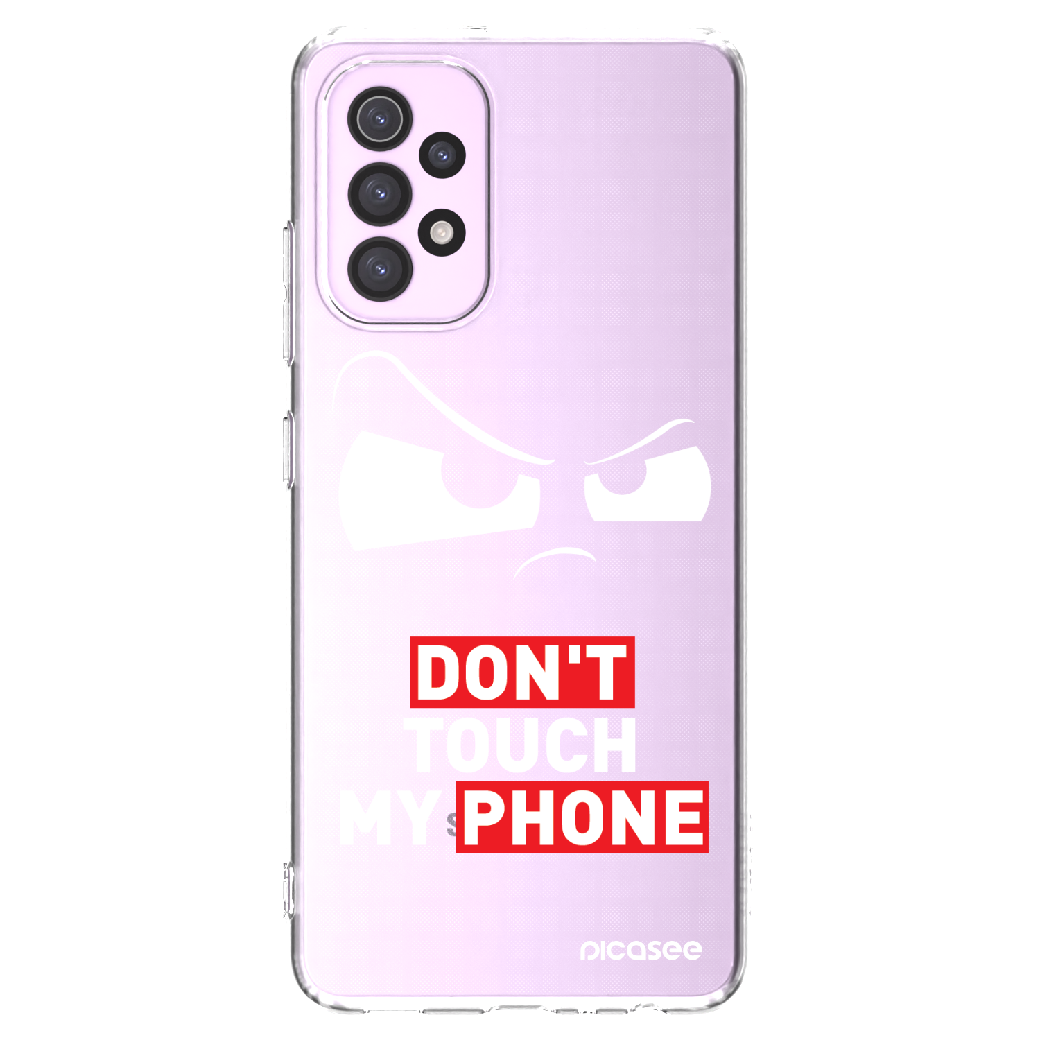 Picasee silikónový prehľadný obal pre Samsung Galaxy A32 5G A326B - Cloudy Eye - Transparent