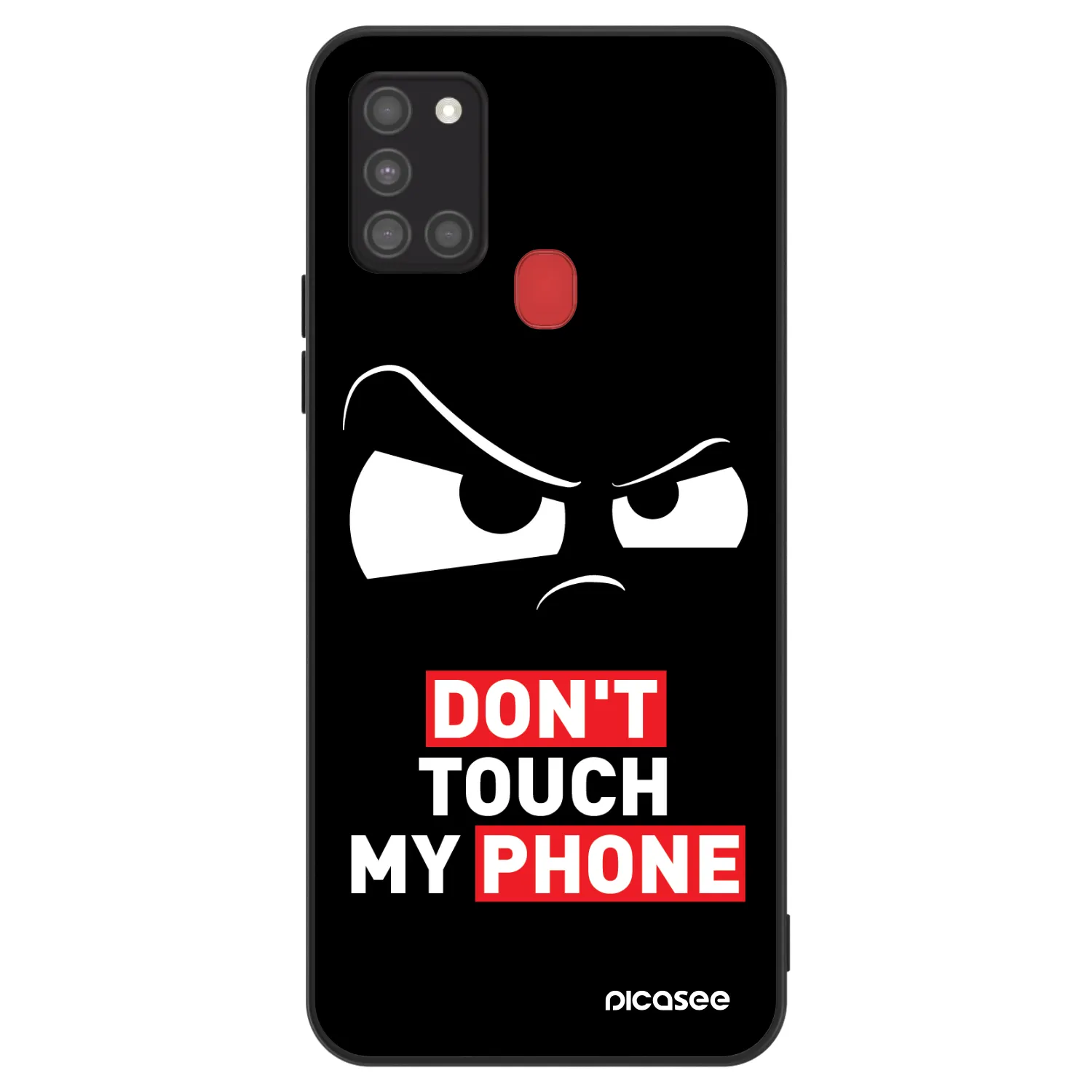 Picasee ULTIMATE CASE pro Samsung Galaxy A21s - Cloudy Eye - Transparent