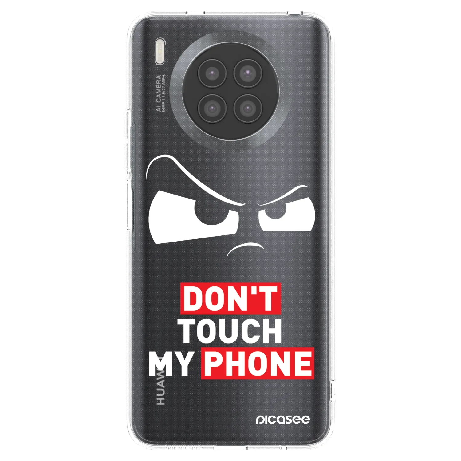 Picasee silikónový prehľadný obal pre Huawei Nova 8i - Cloudy Eye - Transparent