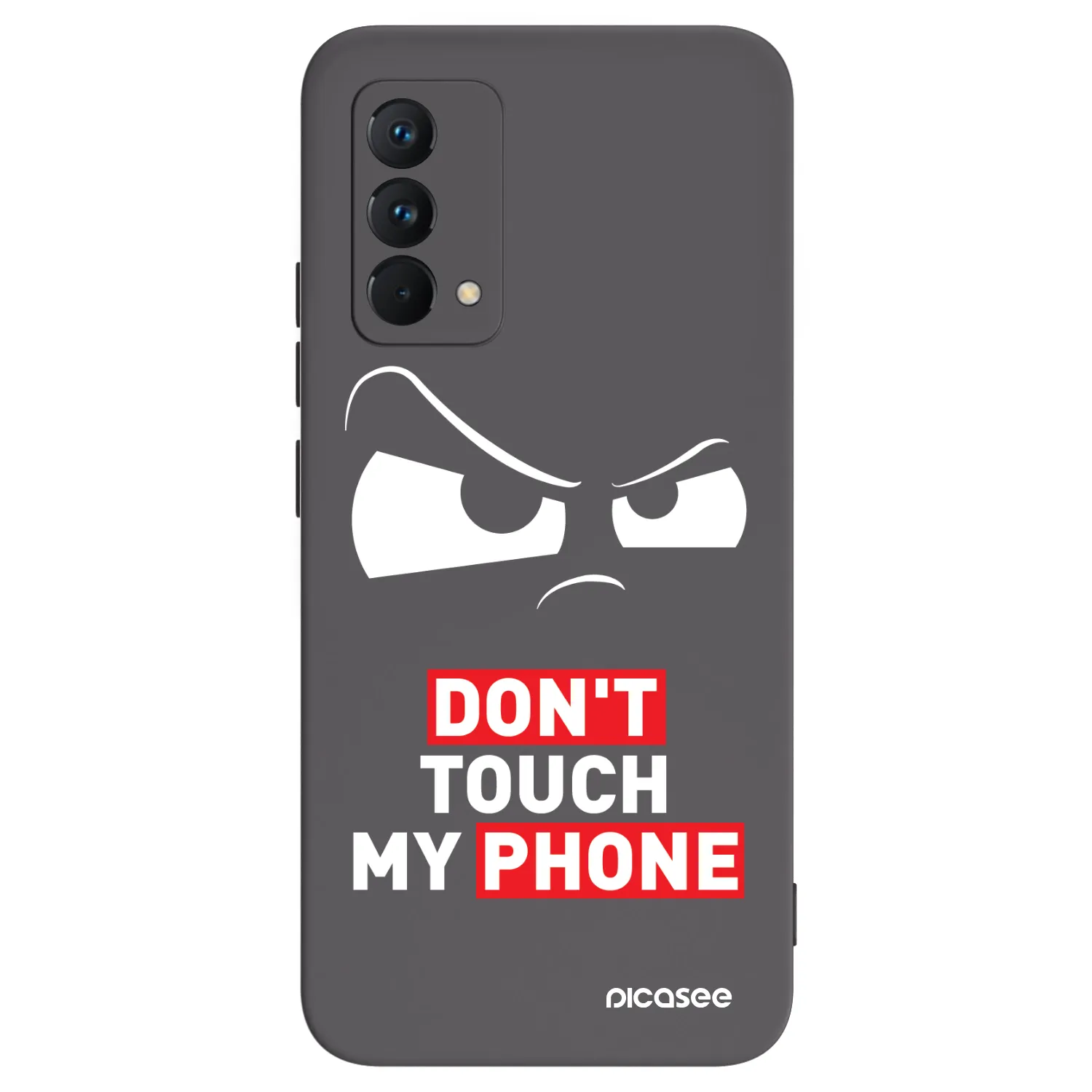 Picasee silikónový čierny obal pre Realme GT Master Edition 5G - Cloudy Eye - Transparent