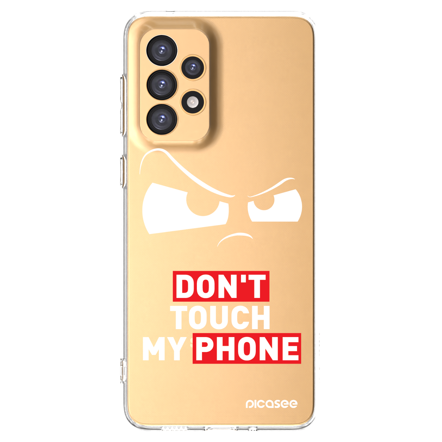 Picasee silikónový prehľadný obal pre Samsung Galaxy A33 5G A336 - Cloudy Eye - Transparent