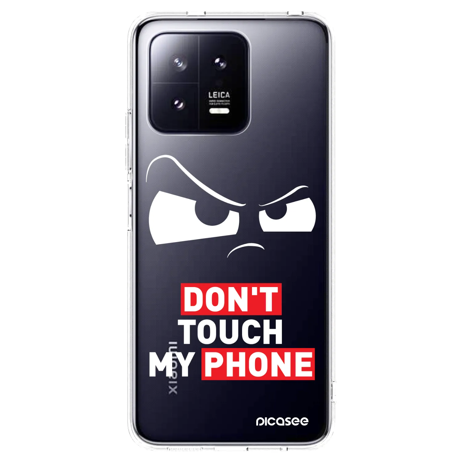 Picasee silikónový prehľadný obal pre Xiaomi 13 Pro - Cloudy Eye - Transparent