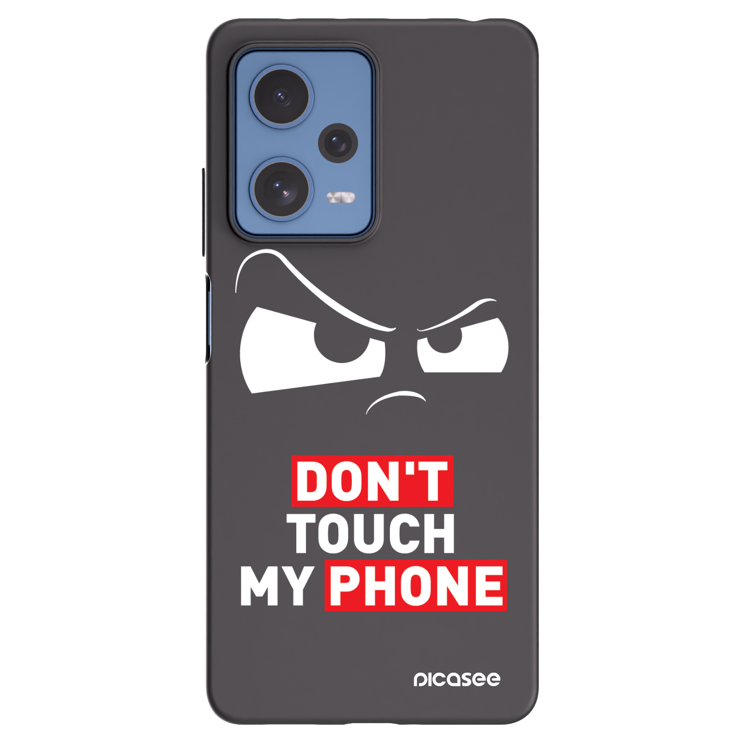 Picasee silikónový čierny obal pre Xiaomi Redmi Note 12 Pro 5G - Cloudy Eye - Transparent