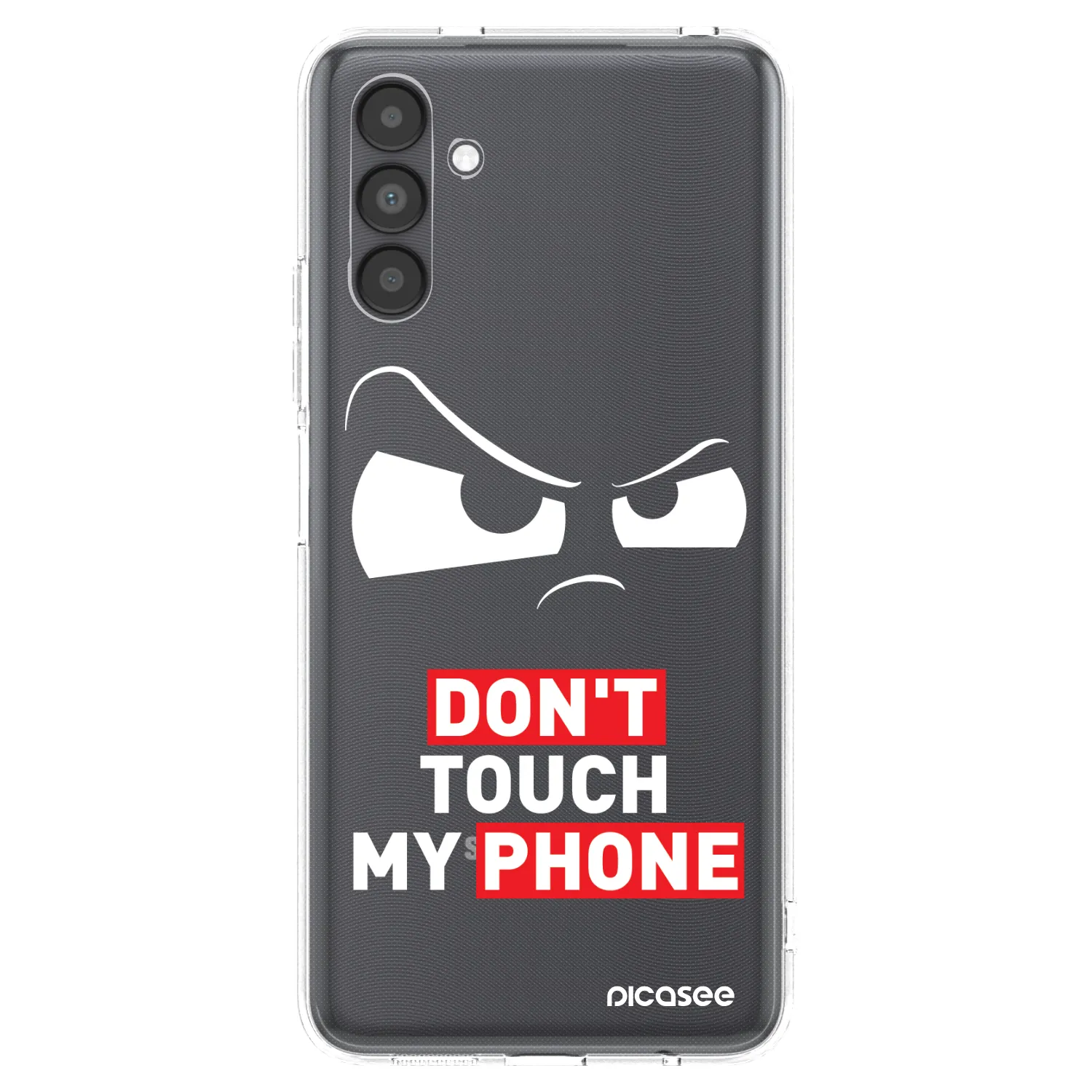 Picasee silikónový prehľadný obal pre Samsung Galaxy A04s A047F - Cloudy Eye - Transparent
