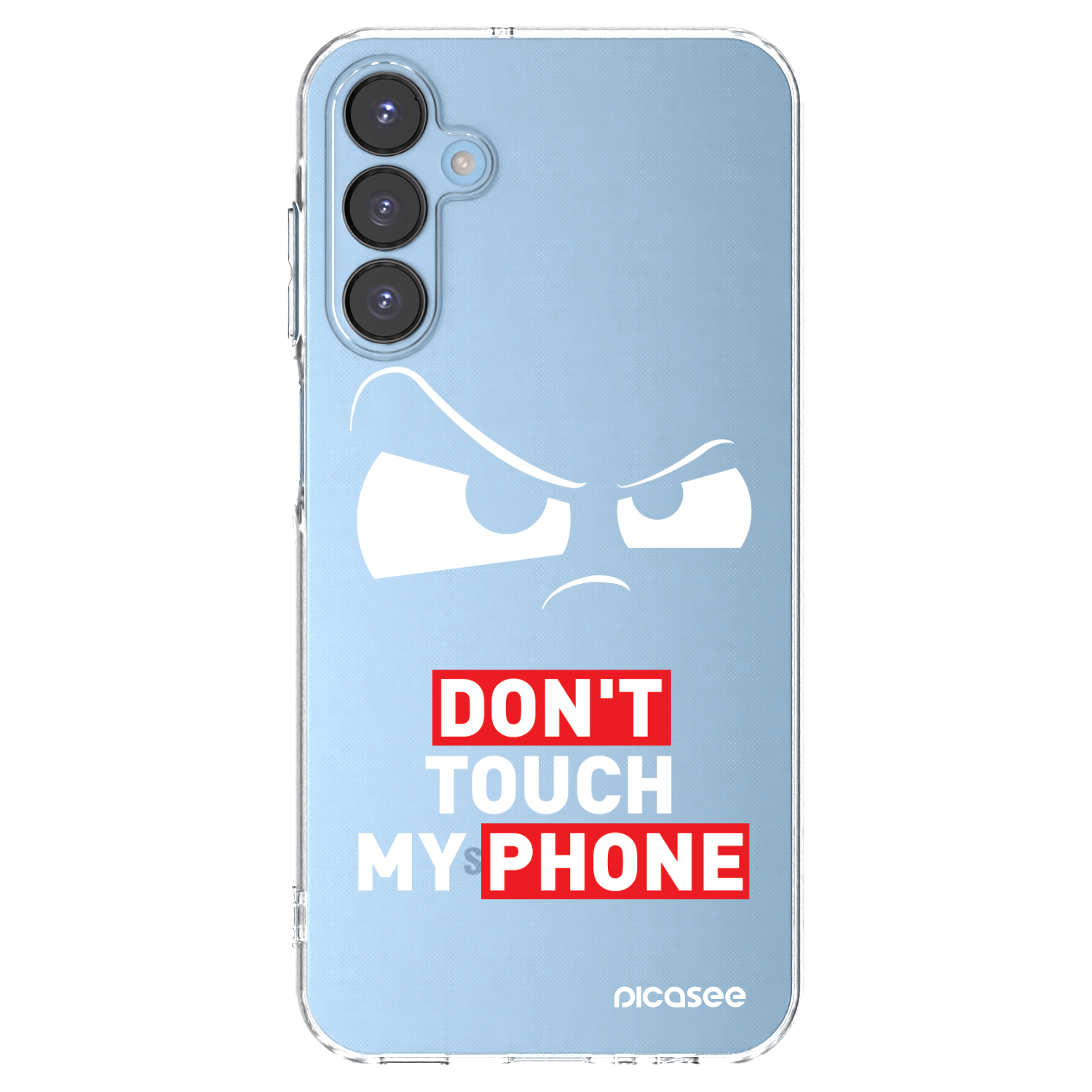 Picasee silikónový prehľadný obal pre Samsung Galaxy A15 A156B 5G - Cloudy Eye - Transparent