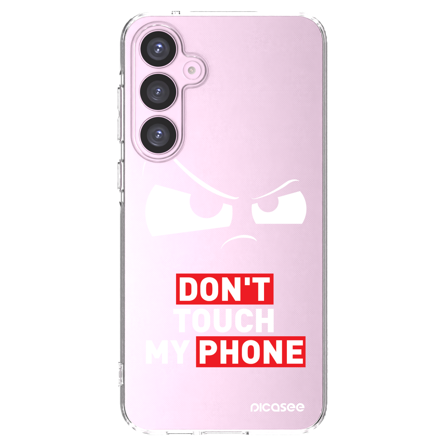 Picasee silikónový prehľadný obal pre Samsung Galaxy A55 5G A556B - Cloudy Eye - Transparent