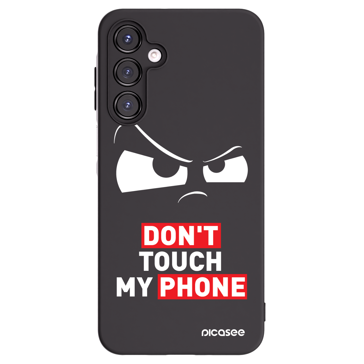 Picasee silikónový čierny obal pre Samsung Galaxy A16 5G - Cloudy Eye - Transparent
