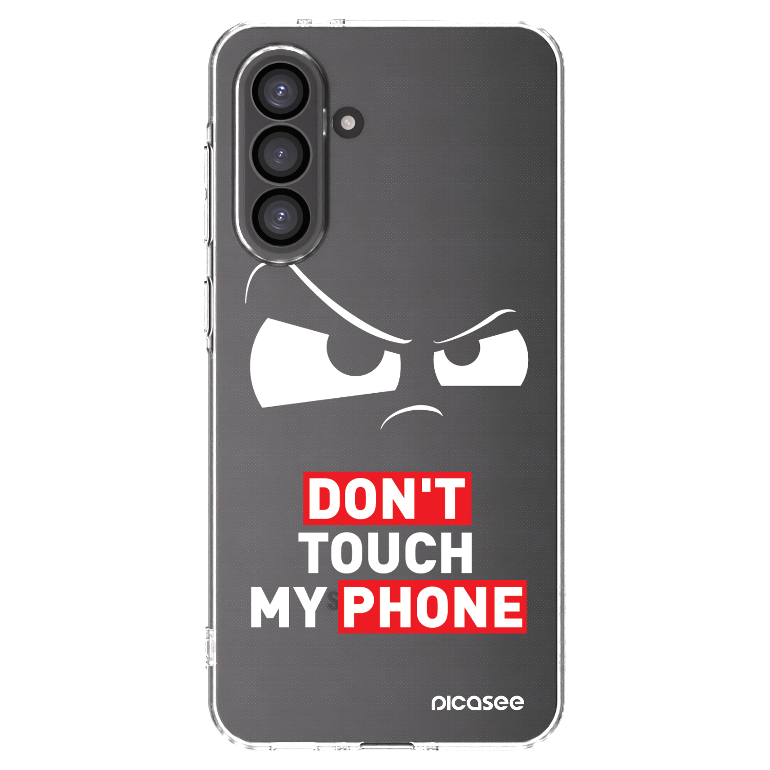 Picasee silikónový prehľadný obal pre Samsung Galaxy A36 5G - Cloudy Eye - Transparent