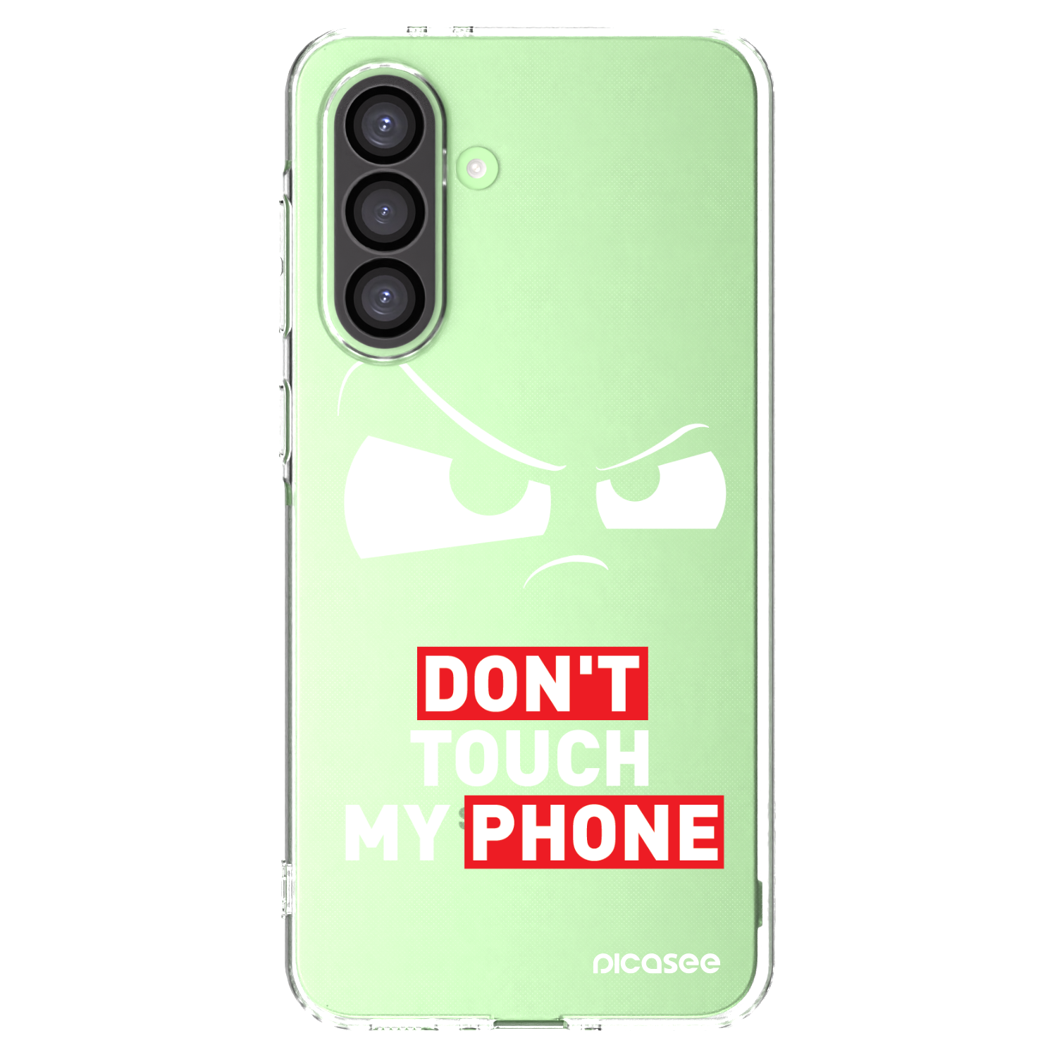 Picasee silikónový prehľadný obal pre Samsung Galaxy A26 5G A266B - Cloudy Eye - Transparent