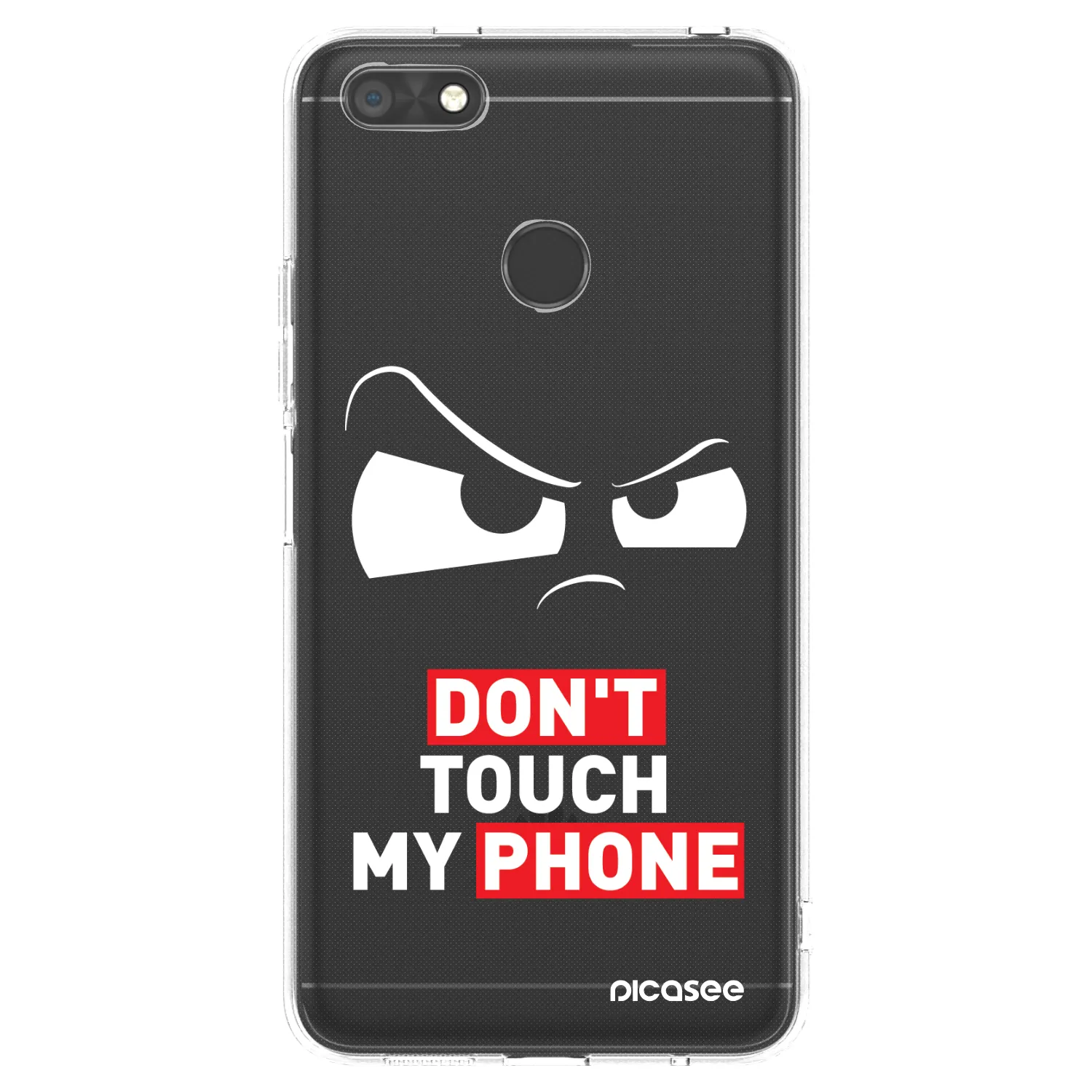 Picasee silikónový prehľadný obal pre Huawei P9 Lite Mini - Cloudy Eye - Transparent