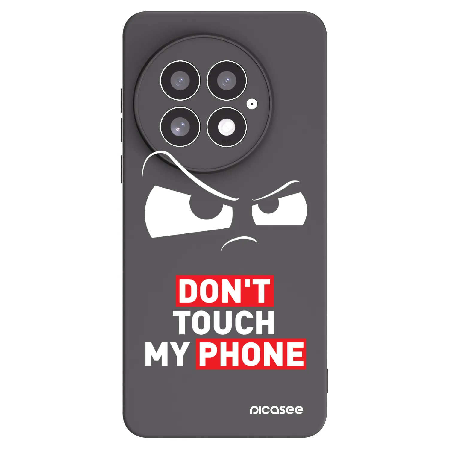 Picasee silikónový čierny obal pre OnePlus 13 5G - Cloudy Eye - Transparent