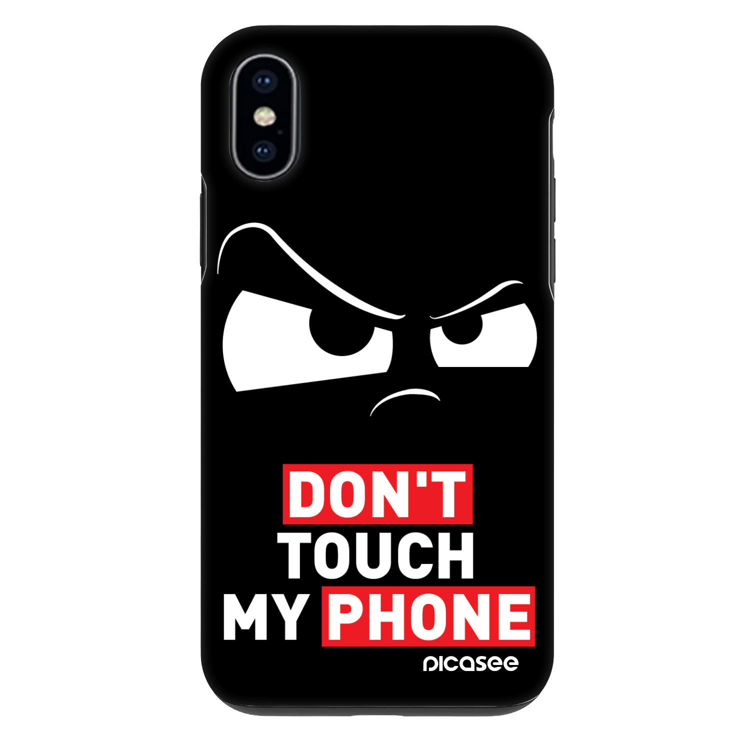 Picasee Fashion Case pre Apple iPhone X/XS - Cloudy Eye - Transparent