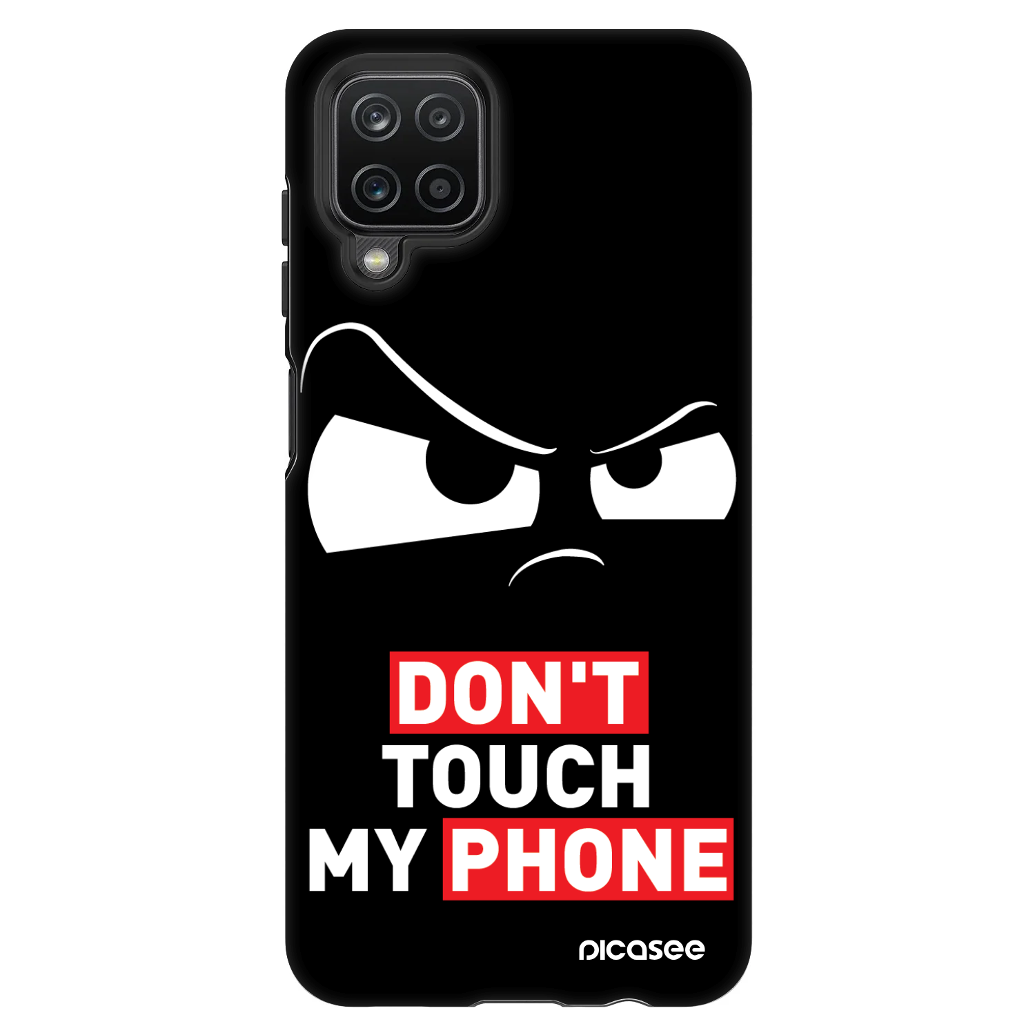 Picasee Fashion Case pre Samsung Galaxy A12 A125F - Cloudy Eye - Transparent