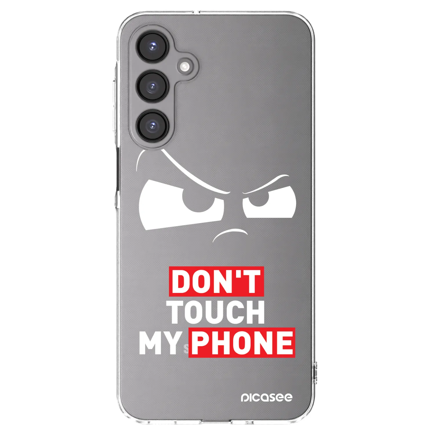 Picasee silikónový prehľadný obal pre Samsung Galaxy A16 4G - Cloudy Eye - Transparent
