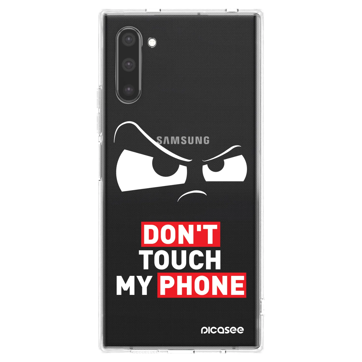 Picasee silikónový prehľadný obal pre Samsung Galaxy Note 10 N970F - Cloudy Eye - Transparent