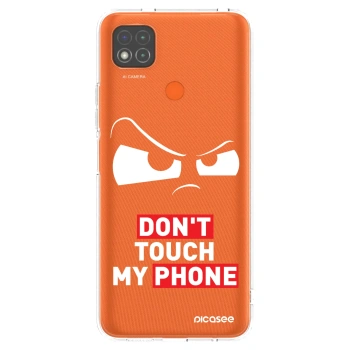 Picasee silikónový prehľadný obal pre Xiaomi Redmi 9C - Cloudy Eye - Transparent