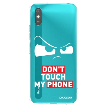 Picasee silikónový prehľadný obal pre Xiaomi Redmi 9A - Cloudy Eye - Transparent
