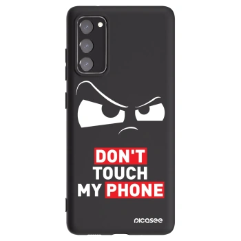 Picasee silikónový čierny obal pre Samsung Galaxy S20 FE - Cloudy Eye - Transparent