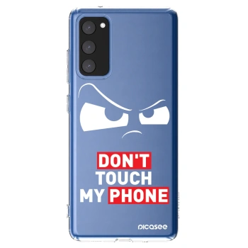 Picasee silikónový prehľadný obal pre Samsung Galaxy S20 FE - Cloudy Eye - Transparent