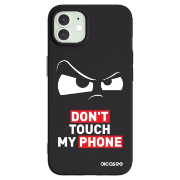 Picasee silikónový čierny obal pre Apple iPhone 12 Pro - Cloudy Eye - Transparent