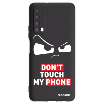 Picasee silikónový čierny obal pre Huawei P Smart 2021 - Cloudy Eye - Transparent