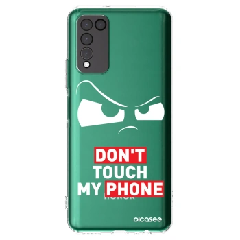 Picasee silikónový prehľadný obal pre Honor 10X Lite - Cloudy Eye - Transparent
