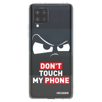 Picasee silikónový prehľadný obal pre Samsung Galaxy A42 A426B - Cloudy Eye - Transparent