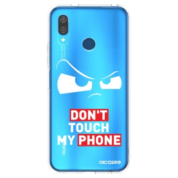 Picasee silikónový prehľadný obal pre Huawei P20 Lite - Cloudy Eye - Transparent